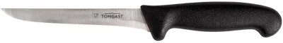 Nóż do filetowania - giętki dł. 15 cm czarny - TOMGAST