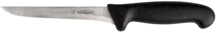 Nóż do filetowania - giętki dł. 15 cm czarny - TOMGAST