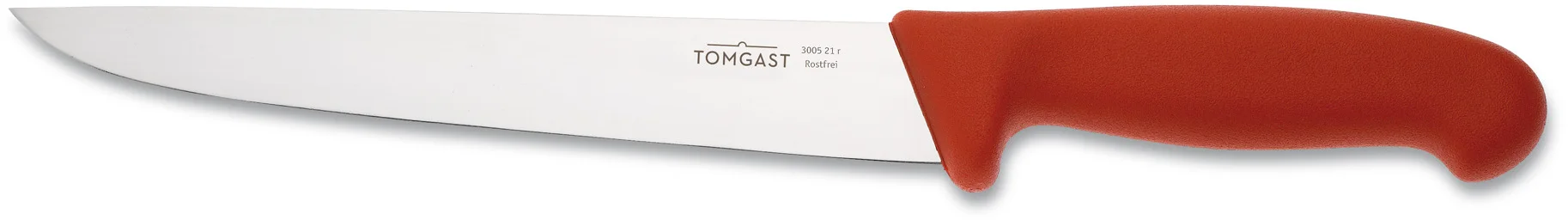 Nóż uniwersalny dł. 18 cm czerwony - TOMGAST