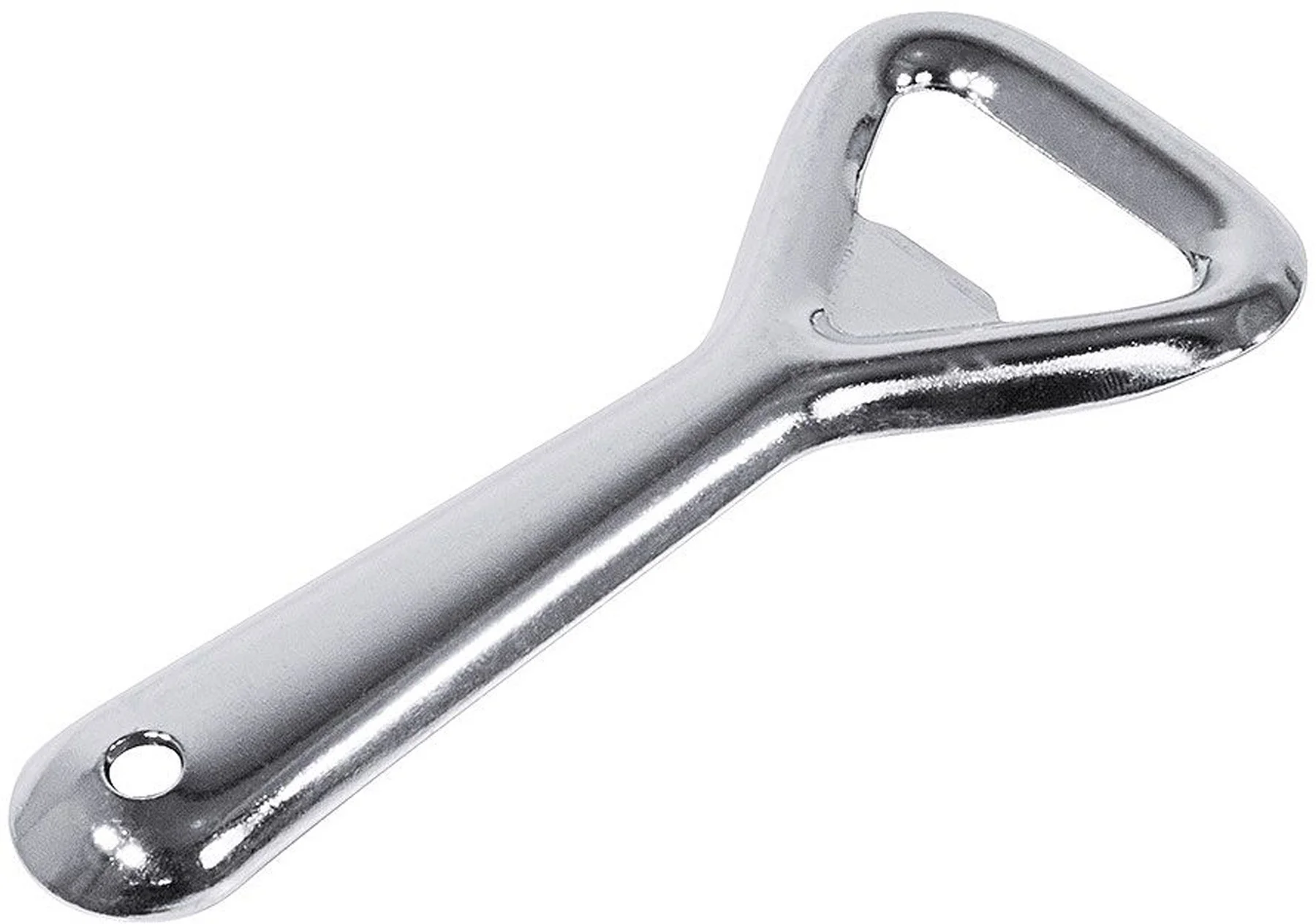 Otwieracz do butelek chromowany 8,5 cm - BAREQ