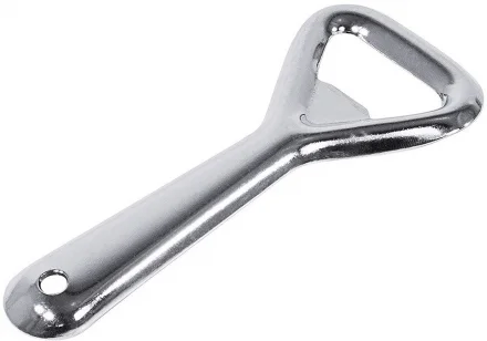 Otwieracz do butelek chromowany 8,5 cm - BAREQ
