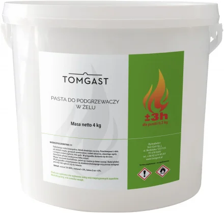 Pasta do podgrzewaczy - wiaderko 4 kg