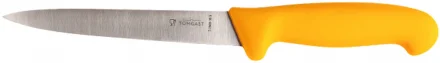 Nóż do filetowania - giętki dł. 16 cm żółty - TOMGAST