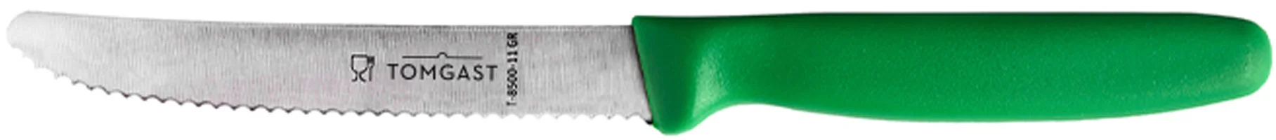 Nóż uniwersalny dł. 11 cm zielony - TOMGAST