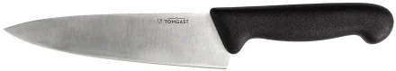 Nóż szefa kuchni dł. 20 cm czarny - TOMGAST