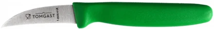 Nóż do oczkowania dł. 6 cm zielony - TOMGAST