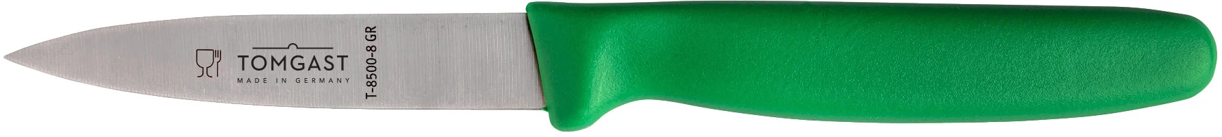 Nóż uniwersalny dł. 8 cm zielony - TOMGAST