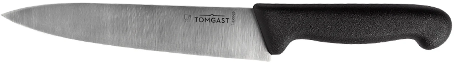 Nóż kuchenny, wąski dł. 20 cm czarny - TOMGAST