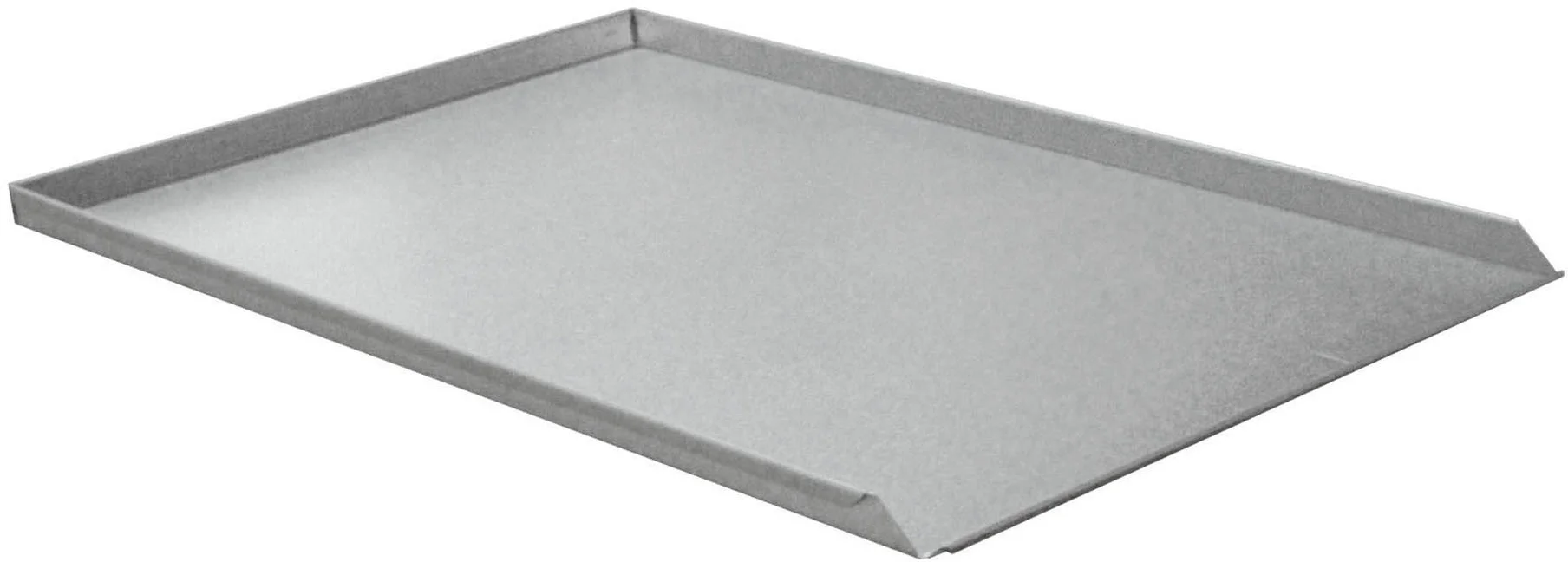 Blacha do pieczenia aluminiowa 3 rantowa - proste krawędzie 1,5 mm