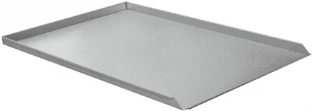 Blacha do pieczenia aluminiowa 3 rantowa - proste krawędzie 1,5 mm