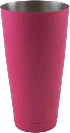 Shaker bostoński - obciążony 0,8 l różowy - BAREQ