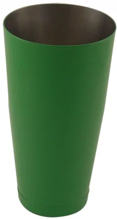 Shaker bostoński - obciążony 0,8 l ciemnozielony - BAREQ