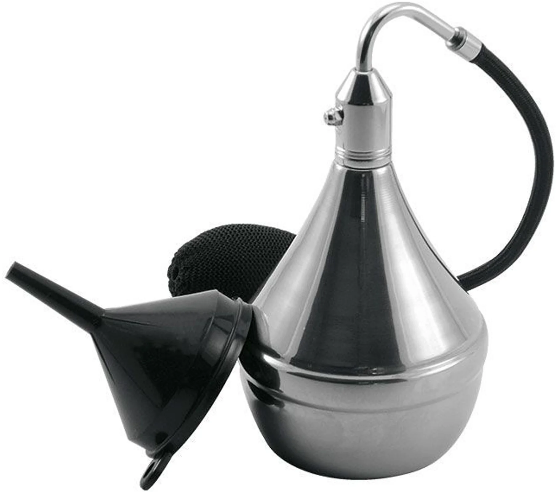 Atomizer z pompką, stalowy - BAREQ
