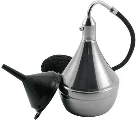 Atomizer z pompką, stalowy - BAREQ