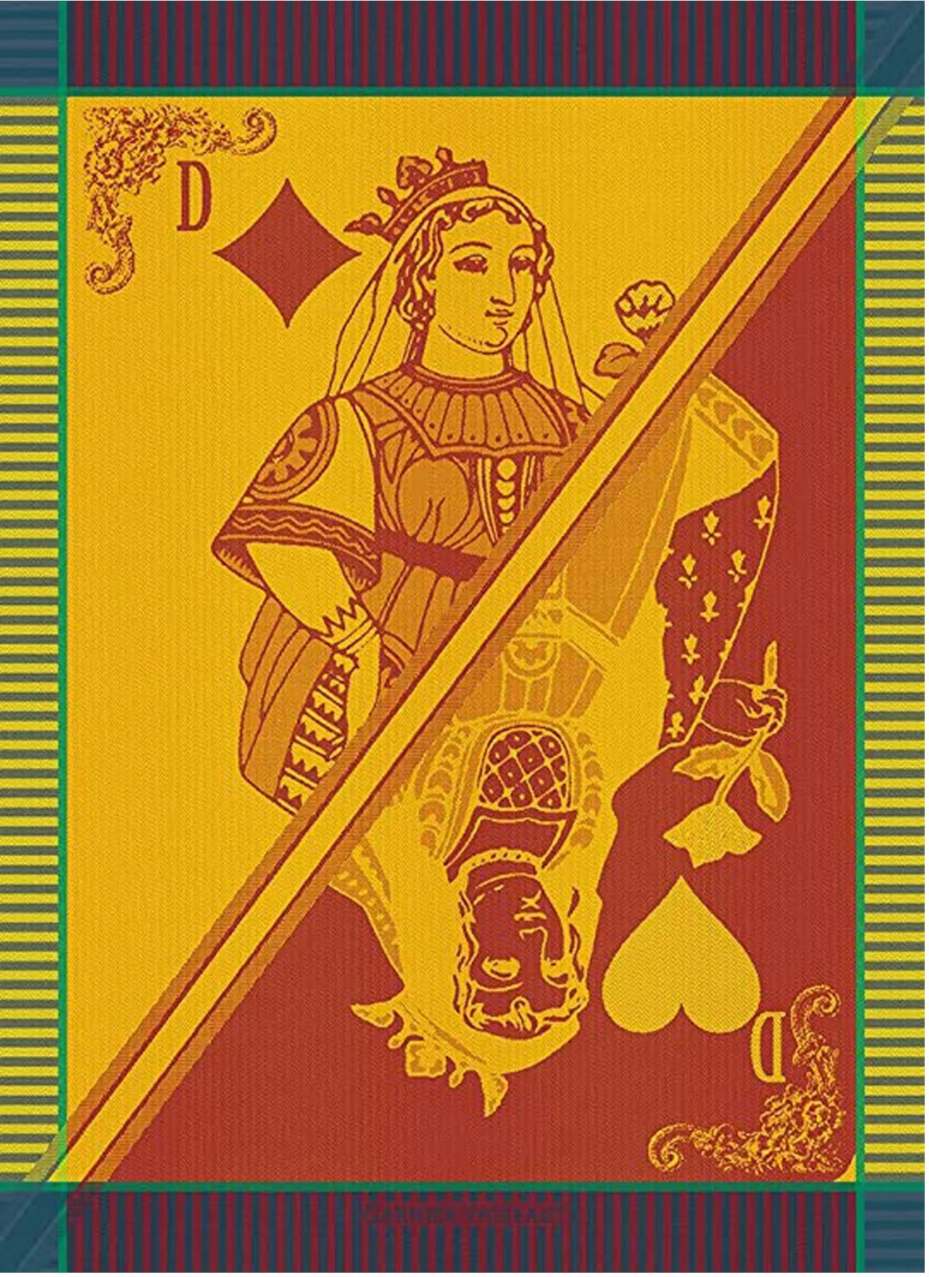 Ręcznik kuchenny CARTE REINE FESTIVAL 56 x 77 cm - GARNIER THIEBAUT