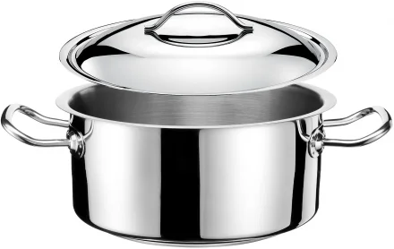 Garnek niski 24 cm z pokrywką EXCLUSIVE - TOMGAST
