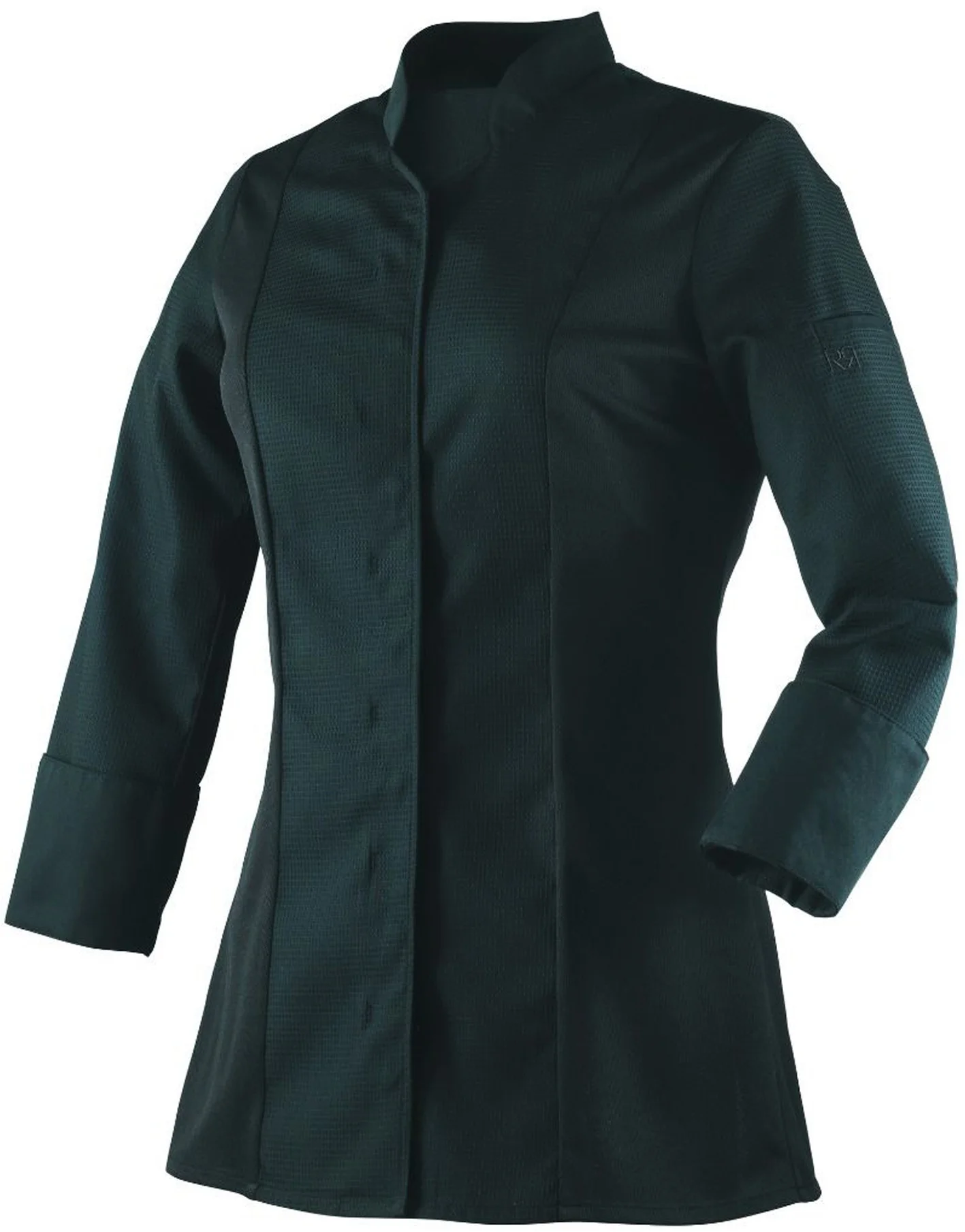 Bluza kucharska czarna,  długi rękaw, rozm. XL ABELLA - ROBUR