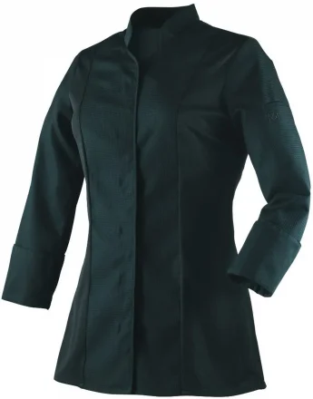 Bluza kucharska czarna, długi rękaw, rozm. XL ABELLA - ROBUR