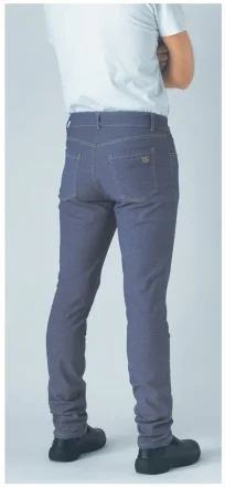 Spodnie kucharskie denim, rozm. M AUSTIN - ROBUR