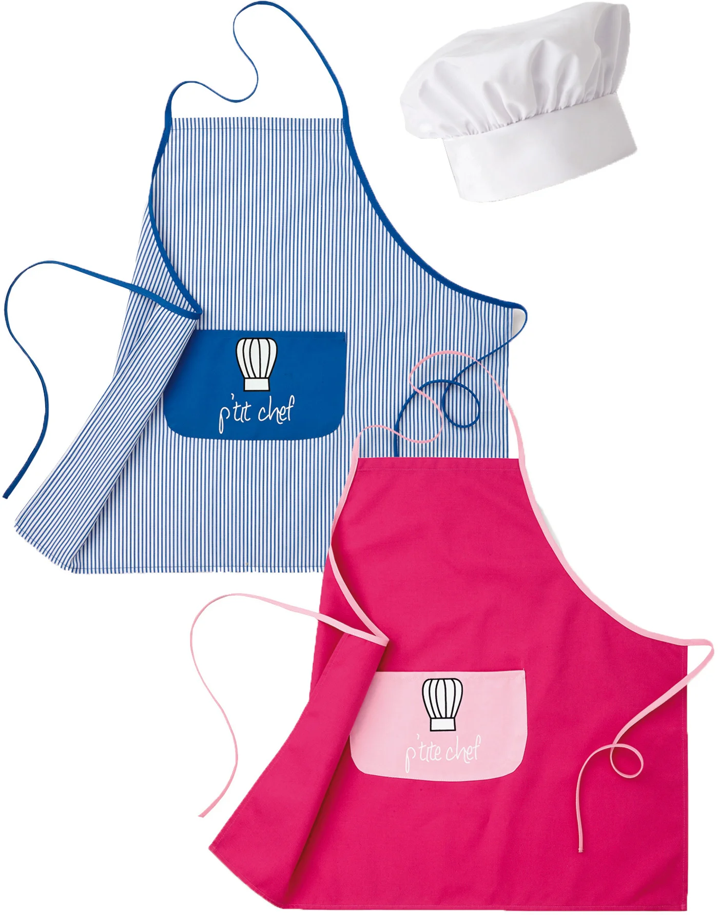 Fartuch dziecięcy, różowy KID-PACK - ROBUR