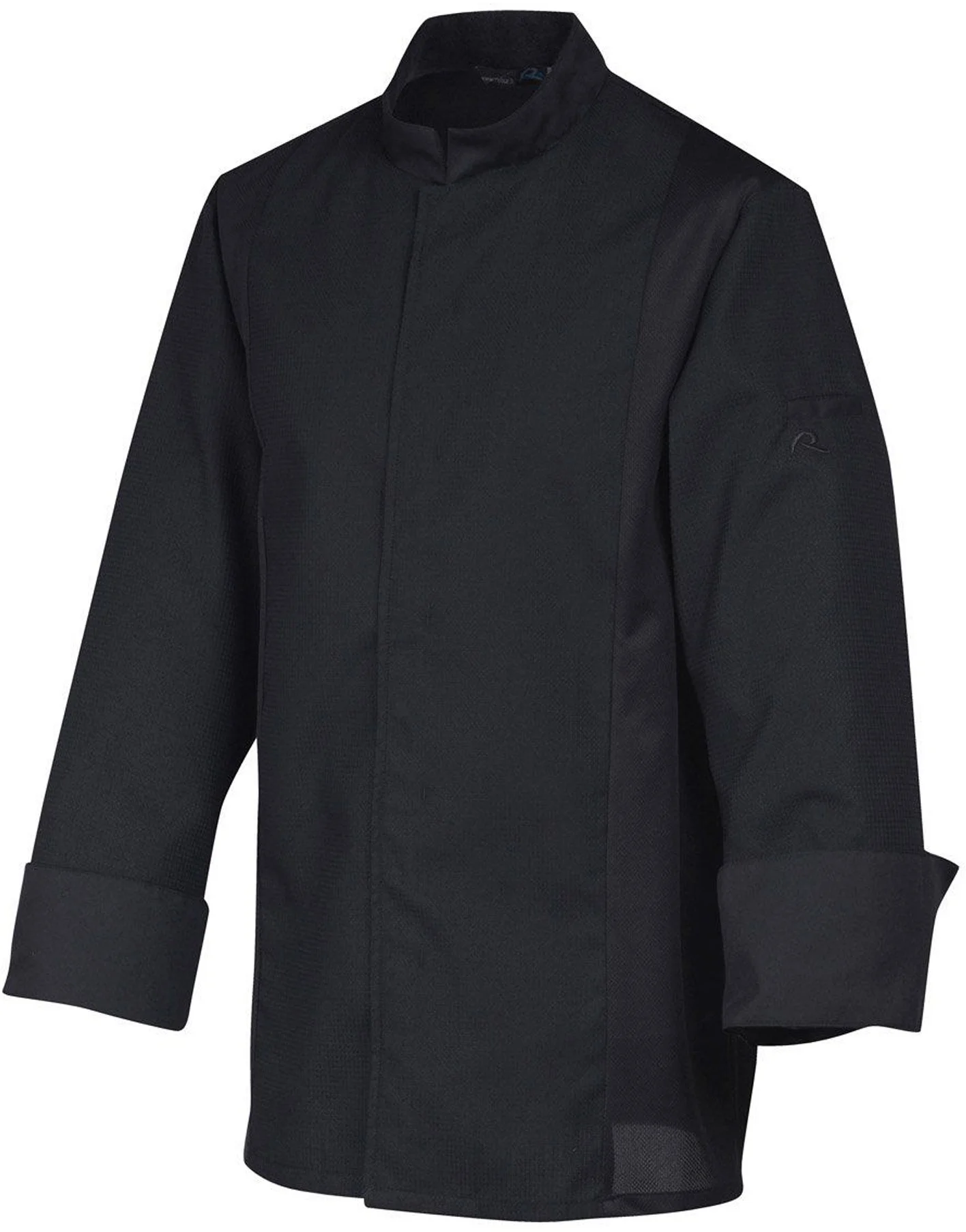 Bluza  kucharska czarna, długi rękaw rozm. XXXL SIAKA - ROBUR