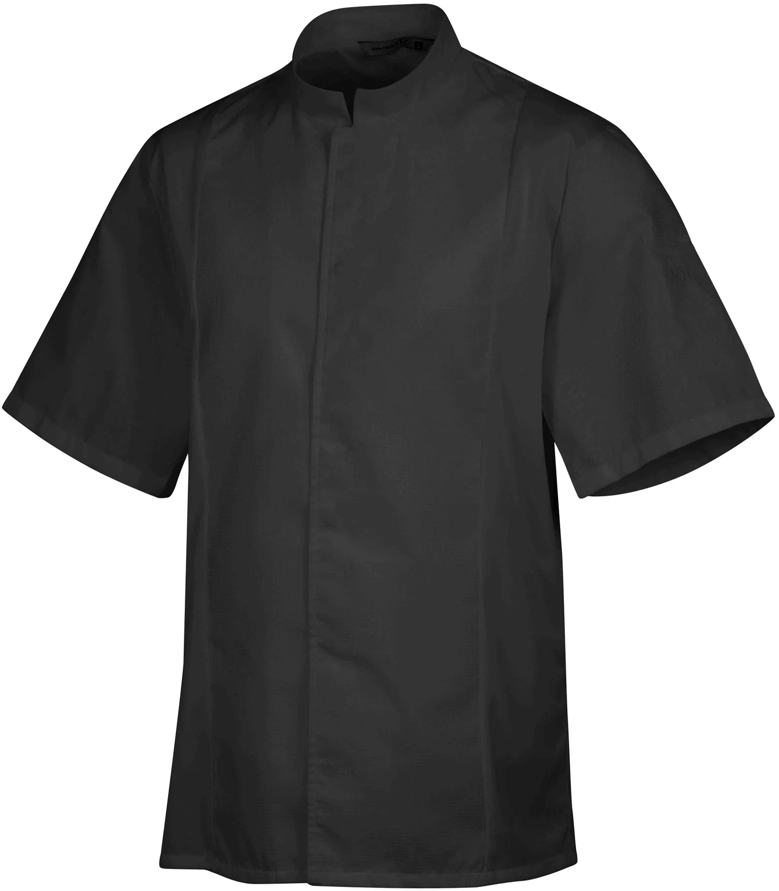 Bluza  kucharska czarna, krótki rękaw rozm. XL SIAKA - ROBUR