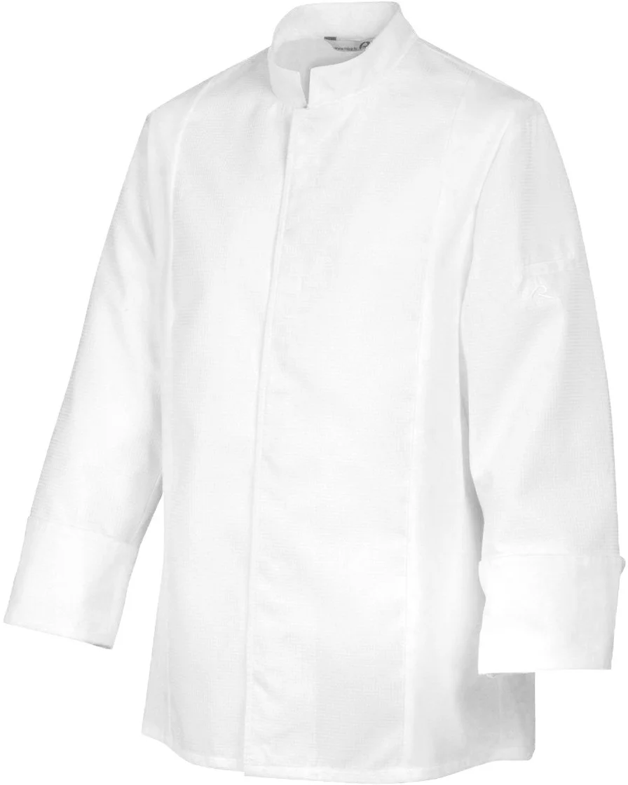 Bluza  kucharska biała, długi rękaw rozm. XS SIAKA - ROBUR
