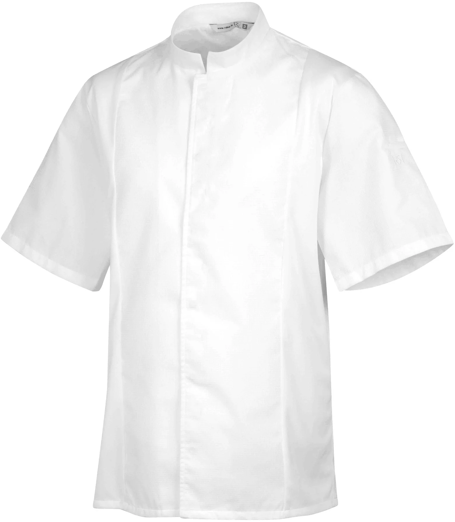 Bluza kucharska biała, krótki rękaw rozm. XS SIAKA - ROBUR