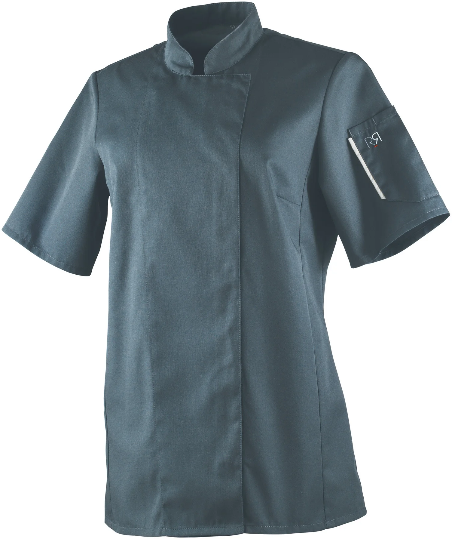 Bluza kucharska szara, krótki rękaw, rozm. M UNERA - ROBUR