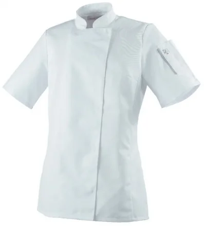 Bluza kucharska biała, krótki rękaw, rozm. XS UNERA - ROBUR