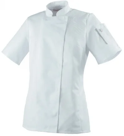 Bluza kucharska biała, krótki rękaw, rozm. XXXL UNERA - ROBUR