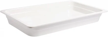 Pojemnik GN 1/1 wys. 6,5 cm z melaminy biały - VERLO