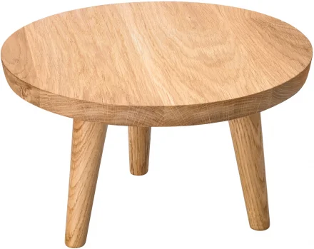 Podstawa dębowa okrągła wysoka, śr. 28 cm EGZOS - VERLO