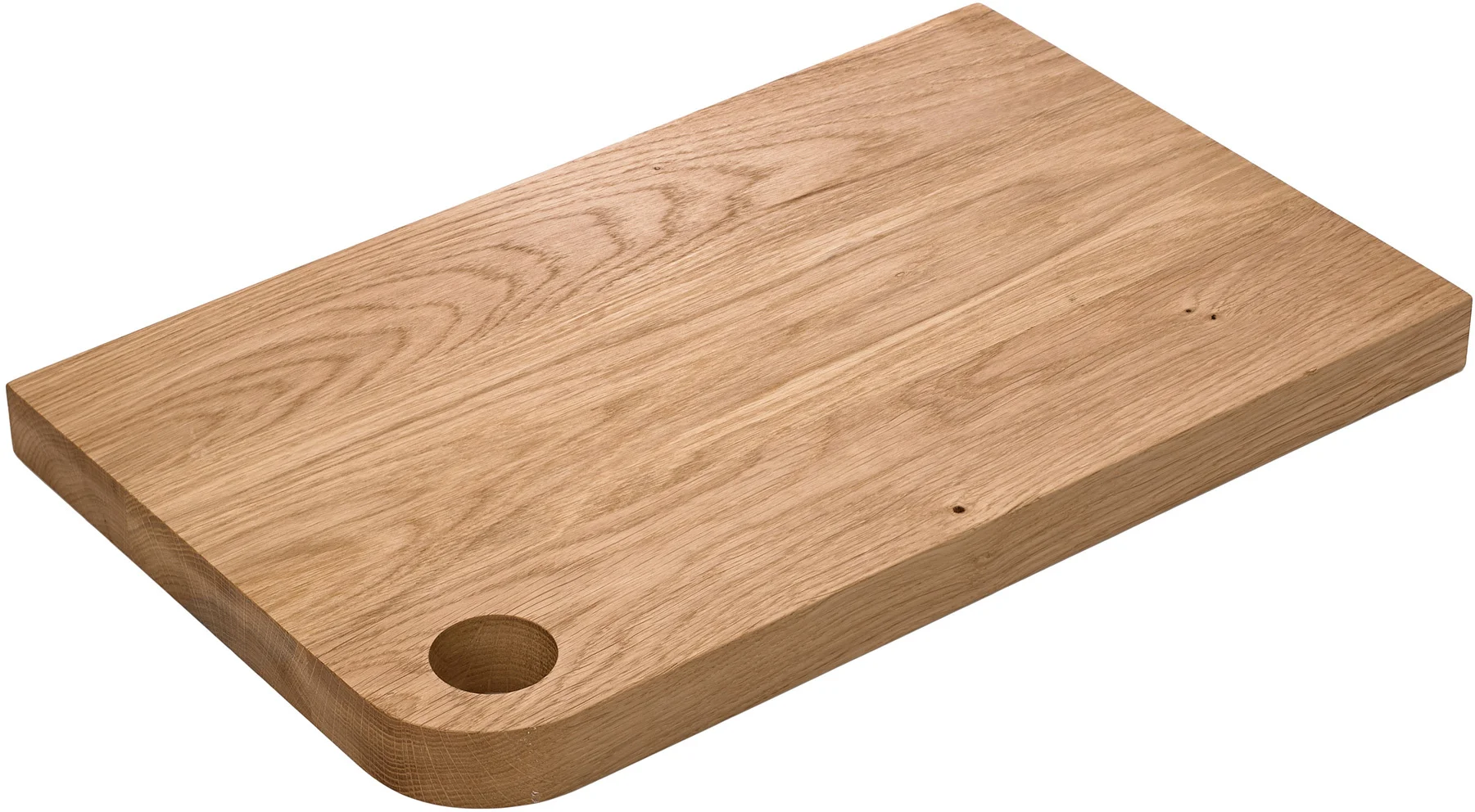 Deska dębowa z otworem 38x23,5x2,5 cm SIMPLE - VERLO