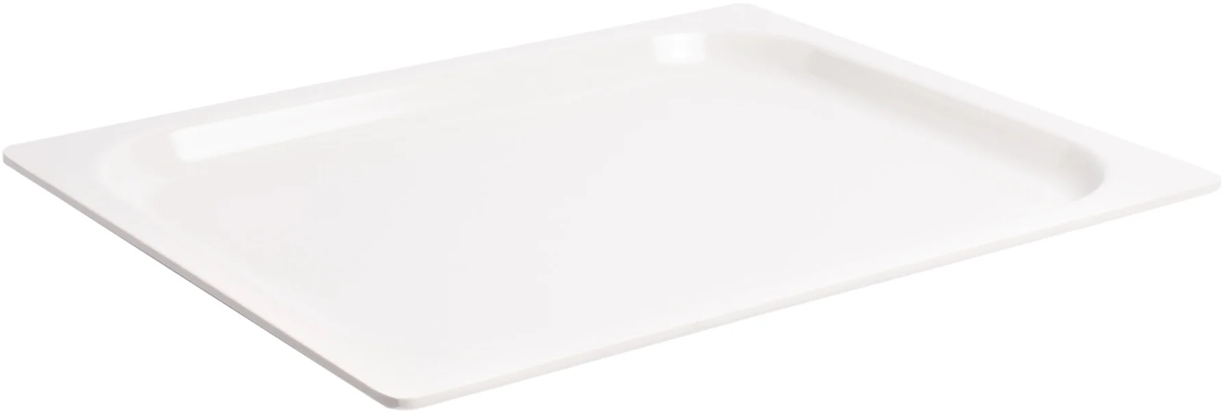 Taca GN 1/2 wys. 2 cm z melaminy biały - VERLO
