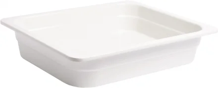 Pojemnik GN 1/2 wys. 6,5 cm z melaminy biały - VERLO