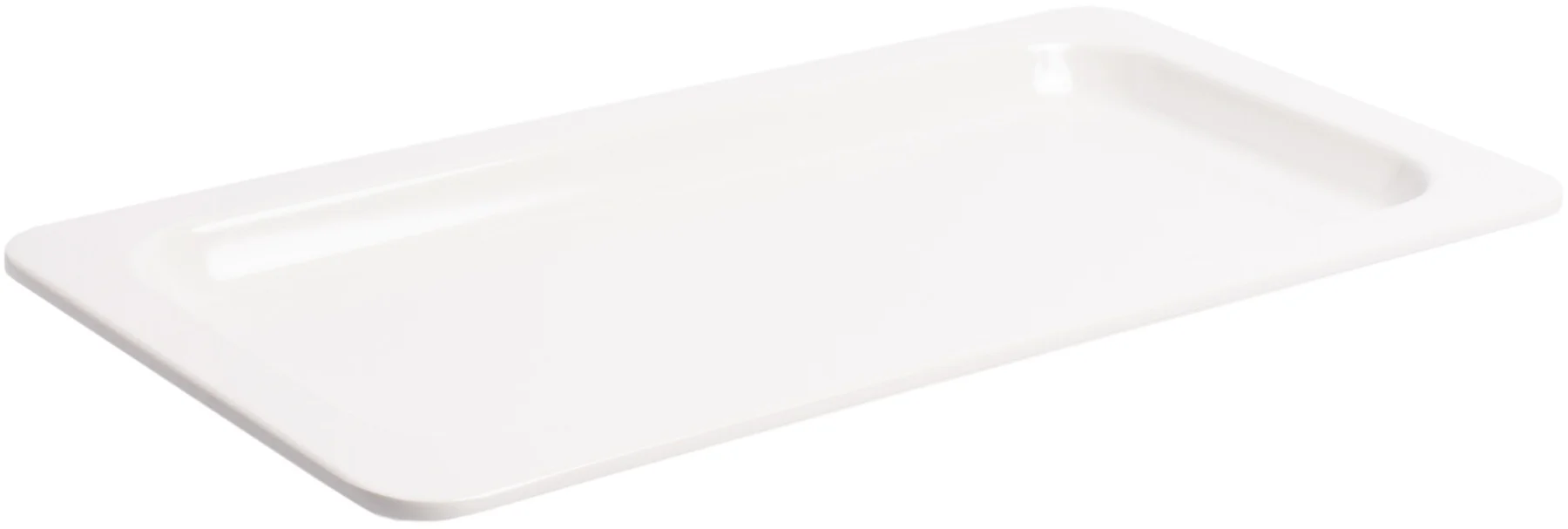 Taca GN 1/3 wys. 2 cm z melaminy biały - VERLO