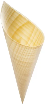 Rożek drewniany 7,5x19,5 cm (op.50 szt.) - VERLO