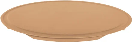 Patera 33 cm beżowa PAPERSTONE - VERLO