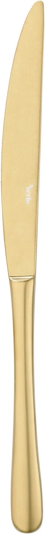 Nóż stołowy złoty LUI GOLD - VERLO