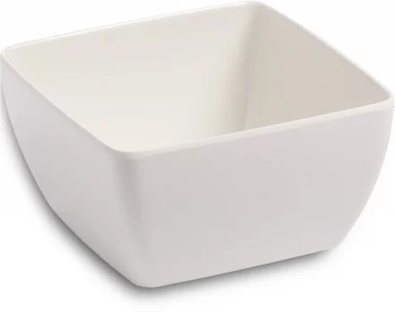 Miska bufetowa z melaminy wys. 10 cm biała - VERLO