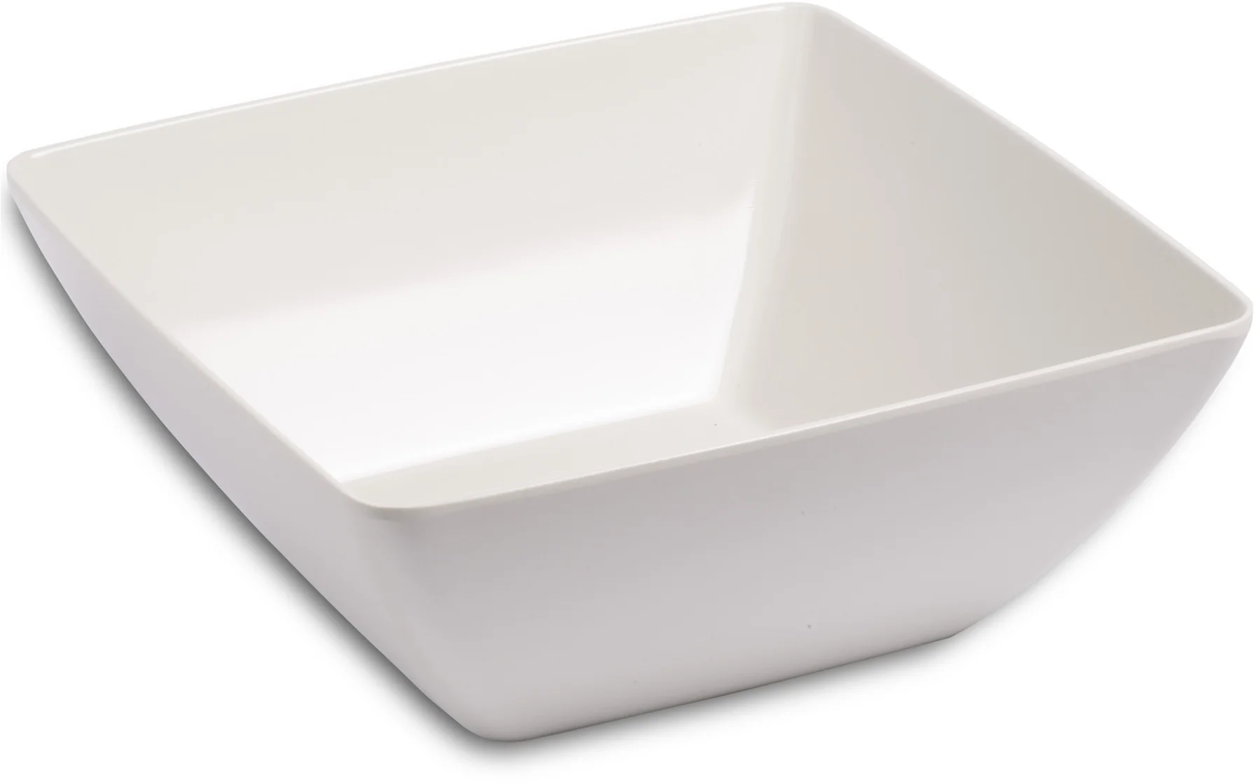 Miska bufetowa z melaminy wys. 10,5 cm biała - VERLO
