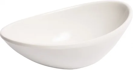 Miseczka z melaminy 9,1x6,3 cm biała - VERLO