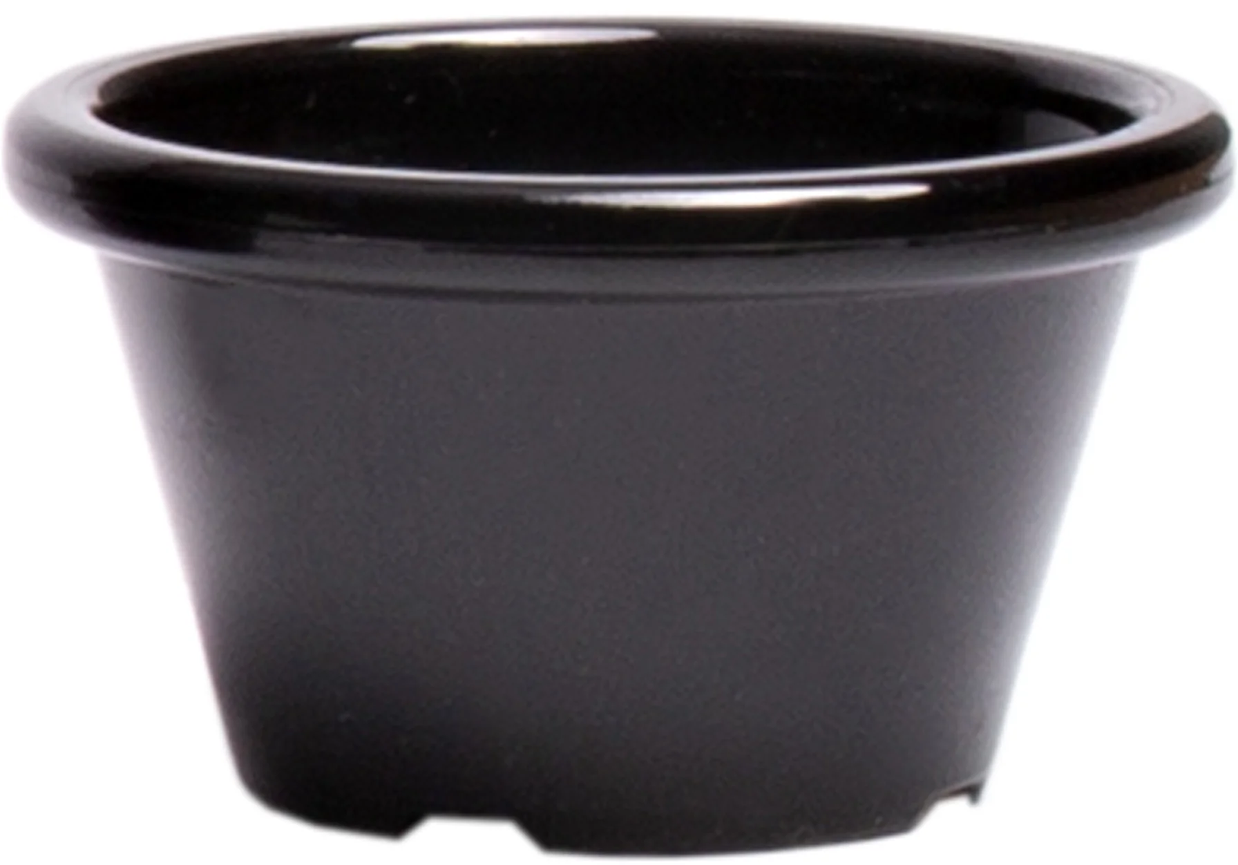 Ramekin śr. 6 cm czarny - VERLO