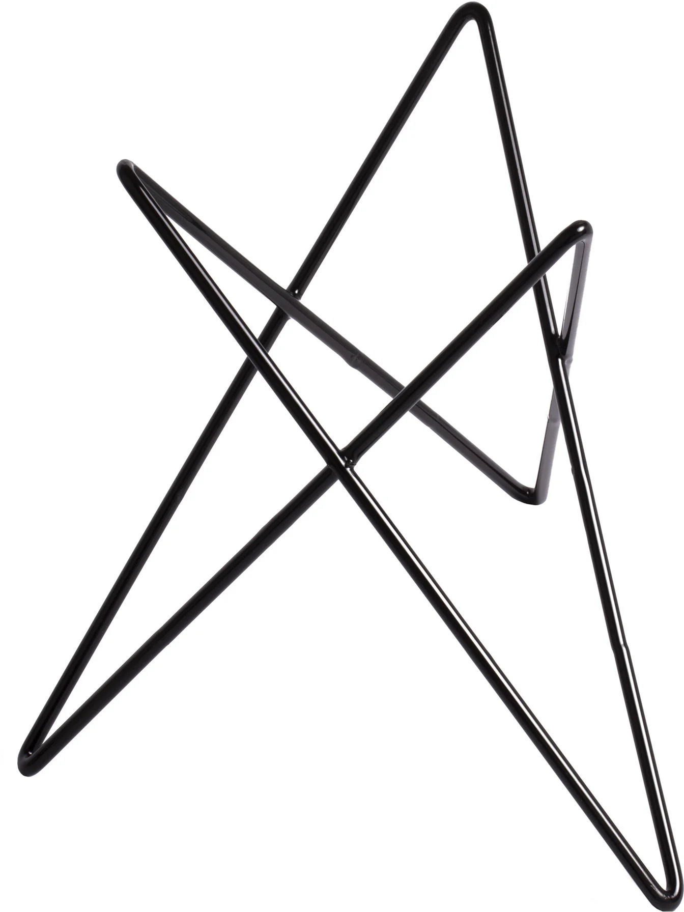 Podstawa bufetowa Gwiazda wys. 20 cm czarna - VERLO