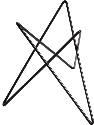 Podstawa bufetowa Gwiazda wys. 20 cm czarna - VERLO