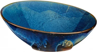 Misa bufetowa ukośna śr.30,5 cm DEEP BLUE - VERLO
