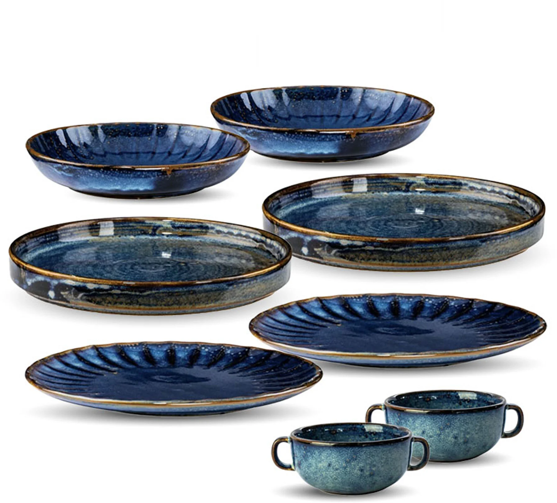 Zestaw premium obiadowy DEEP BLUE - VERLO