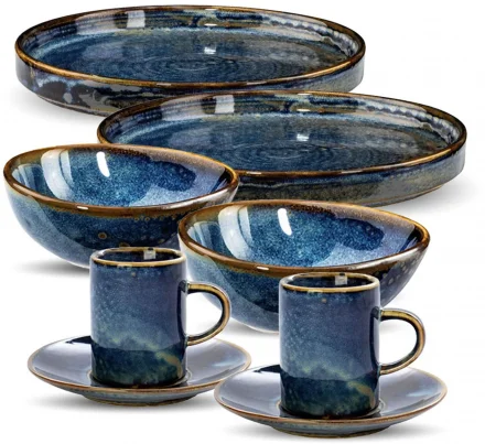 Zestaw deserowy DEEP BLUE - VERLO