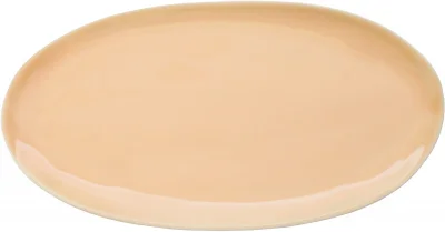 Talerz owalny 26,5x14 cm, łososiowy ETER - VERLO
